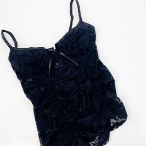 Victoria's Secret Black Lace Camisole